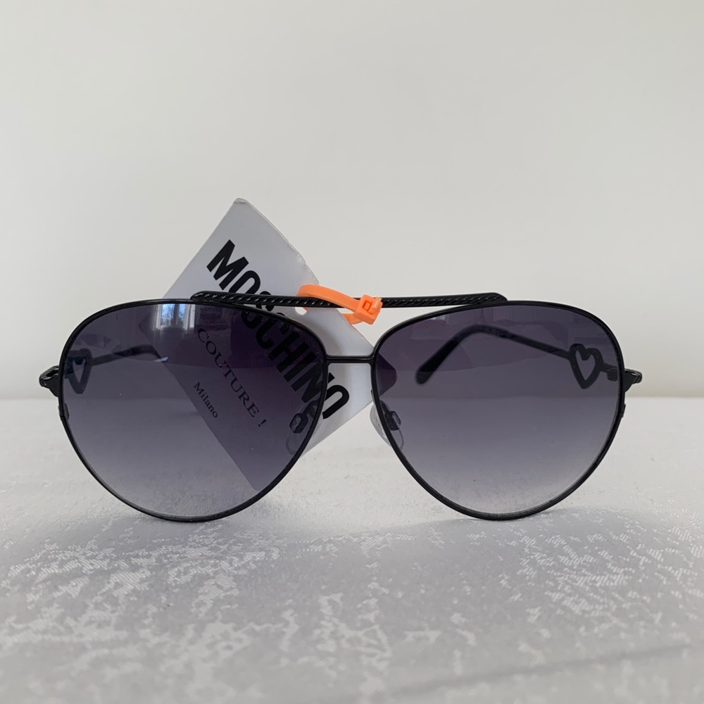 Moschino Aviator Sunglasses Brand New w Tags